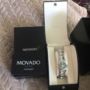 Movado  watch woman's in perfect condition.